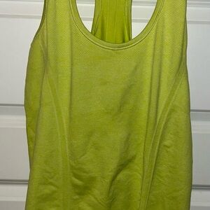 Women's Athleta Lime Green Tank Top Size L